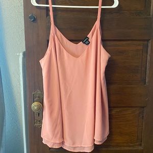 Torrid Size 2 Dress tank swing cami top pink